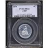 Image 1 : 1870 25C Quarter Dollar, Judd-887, Pollock-986, R.7, PR66 PCGS.