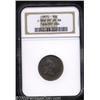 Image 1 : 1870 25C Standard Silver Quarter Dollar, Judd-908, Pollock-996, R.7, PR65 Brown NGC.