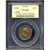 Image 1 : 1870 25C Standard Silver Quarter Dollar, Judd-920, Pollock-1024, R.7, PR64 Brown PCGS.