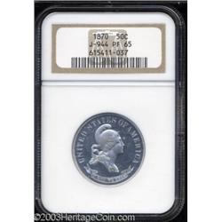 1870 50C Standard Silver Half Dollar, Judd-944, Pollock-1058, 1072, R.8(?), PR65 NGC.