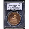 Image 1 : 1870 $1 Dollar, Judd-1004, Pollock-1136, R.7, PR64 Red Cameo PCGS.