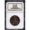 Image 1 : 1871 50C Standard Silver Half Dollar, Judd-1112, Pollock-1248, R.7, PR66 Red and Brown NGC.