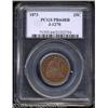 Image 1 : 1873 25C Quarter Dollar, Judd-1270, Pollock-1412, R.7, PR64 Red and Brown PCGS.