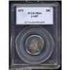 Image 1 : 1875 20C Twenty Cents, Judd-1407, Pollock-1550, R.6, PR64 PCGS.