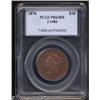 Image 1 : 1876 $10 Ten Dollar, Judd-1486, Pollock-1639, R.7, PR63 Red and Brown PCGS.