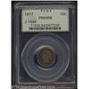 Image 1 : 1877 10C Sailor Head Ten Cents, Judd-1498, Pollock-1651, R.6-7, PR64 Red and Brown PCGS.