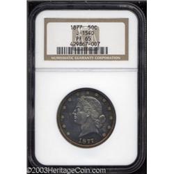 1877 50C Half Dollar, Judd-1540, Pollock-1711, R.7, PR65 NGC.