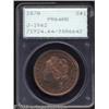 Image 1 : 1878 $1 Goloid Dollar, Judd-1562, Pollock-1753, R.6-7, PR64 Red and Brown PCGS.