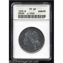 1878 $1 Goloid Metric Dollar, Judd-1563, Pollock-1754, R.(?), PR60 ANACS.