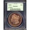 Image 1 : 1879 $1 Morgan Dollar, Judd-1616, Pollock-1812, R.6-7, PR65 Red PCGS.