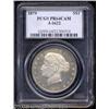 Image 1 : 1879 $1 Metric Dollar, Judd-1622, Pollock-1818, R.7, PR64 Cameo PCGS.