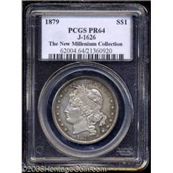 1879 $1 Goloid Metric Dollar, Judd-1626, Pollock-1822, R.5-6, PR64 PCGS.