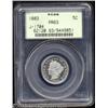 Image 1 : 1883 5C Liberty Head Five Cents, Judd-1704, Pollock-1908, R.6, PR63 PCGS.
