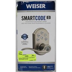WEISER SMART CODE 5 TOUCHPAD ELECTRONIC LEVER