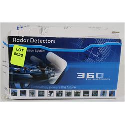 NEW 360 DEGREE LASER RADAR DETECTOR