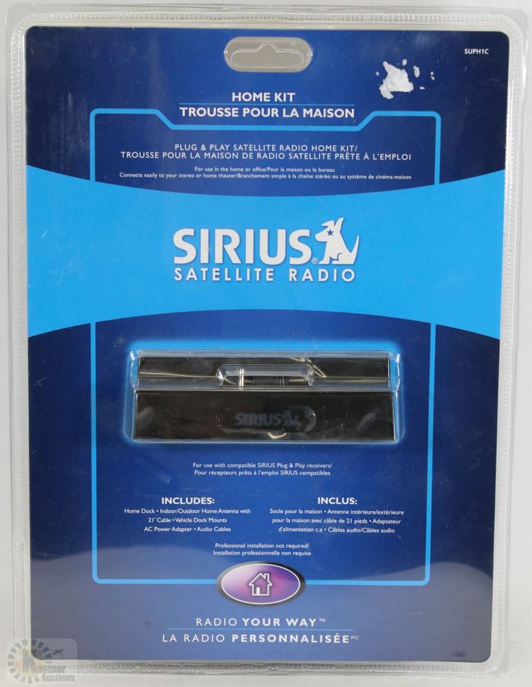NEW SIRIUS SATELLITE RADIO HOME KIT