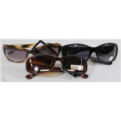 LOT OF 3 LADIES SUNGLASSES BY FOSTER GRANT