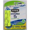 Image 1 : SCHICK HYDRO 5 REPLACEMENT CARTRIDGES