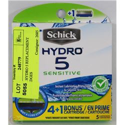 SCHICK HYDRO 5 REPLACEMENT CARTRIDGES
