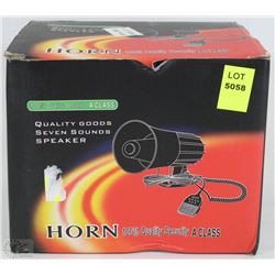 NEW MULTIFUNCTION CAR HORN/ LOUDSPEAKER