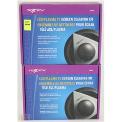 LOT OF 2 NEXTECH LCD PLASMA TV SCREEN CLEANING