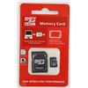 Image 1 : NEW 32GB MICRO SD CARD WITH ADAPTOR