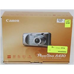 NEW CANNON POWERSHOT A430 DIGITAL CAMERA