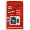 Image 1 : NEW 32 GB MICRO SD CARD WITH ADAPTOR