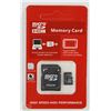 Image 1 : NEW 32 GB MICRO SD CARD WITH ADAPTOR