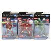 Image 1 : LOT OF 3 PLAYMATION MARVEL AVENGERS FIGURES