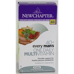 NEW CHAPTER 40+ EVERY MAN'S ONE DAILY MULTIVITAMINS