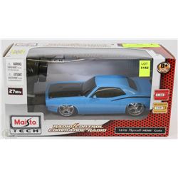 MAISTO RADIO CONTROLLED 1970 PLYMOUTH HEMI CUDA