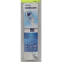 PHILIPS SONICARE 3PK GUM HEALTH REPLACEMENT HEADS