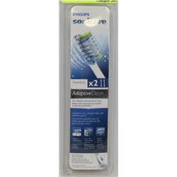 PHILIPS SONICARE 2PK ADAPTIVE CLEAN REPLACEMENT
