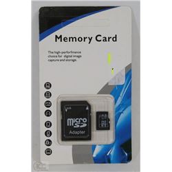 NEW 32GB MICRO SD CARD WITH ADAPTOR