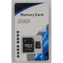 NEW 32GB MICRO SD CARD WITH ADAPTOR