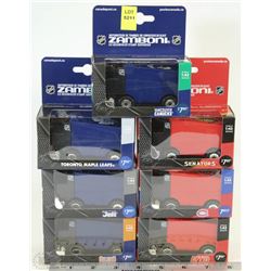 LOT OF 7 ZAMBONI STAMP DISPENSERS OF CANADIAN