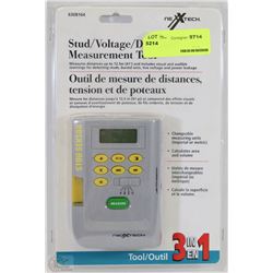 3 IN 1 STUD/VOLTAGE/DISTANCE MEASUREMENT TOOL