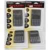 Image 1 : LOT OF 4 SHARP EL-510RB SCIENTIFIC CALCULATORS