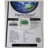Image 1 : 101) NATURAL EMERALD 11.22CT WITH COA