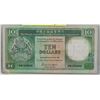 Image 1 : Q) HONG KONG 1987 $10.00 BILL