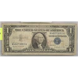H) US 1957A $1.00 BILL