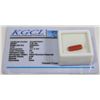 Image 1 : 133) NATURAL CORAL 2.50CT WITH COA