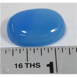 155) NATURAL BLUE CHALCEDONY 40.5CT