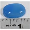 Image 1 : 155) NATURAL BLUE CHALCEDONY 40.5CT
