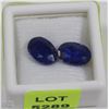 Image 1 : 113) NATURAL BLUE SAPPHIRE 2PCS 8.5CT