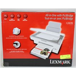 NEW LEXMARK ALL IN ONE WITH PICTBRIDGE X2470