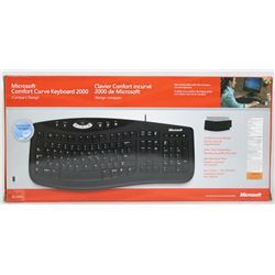 NEW MICROSOFT COMFORT CURVE KEYBOARD 2000