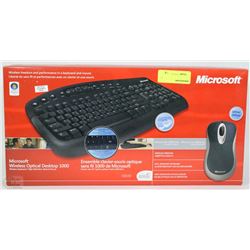 NEW MICROSOFT WIRELESS OPTICAL DESKTOP 1000
