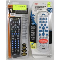 LOT OF 2 UNIVERSAL REMOTES